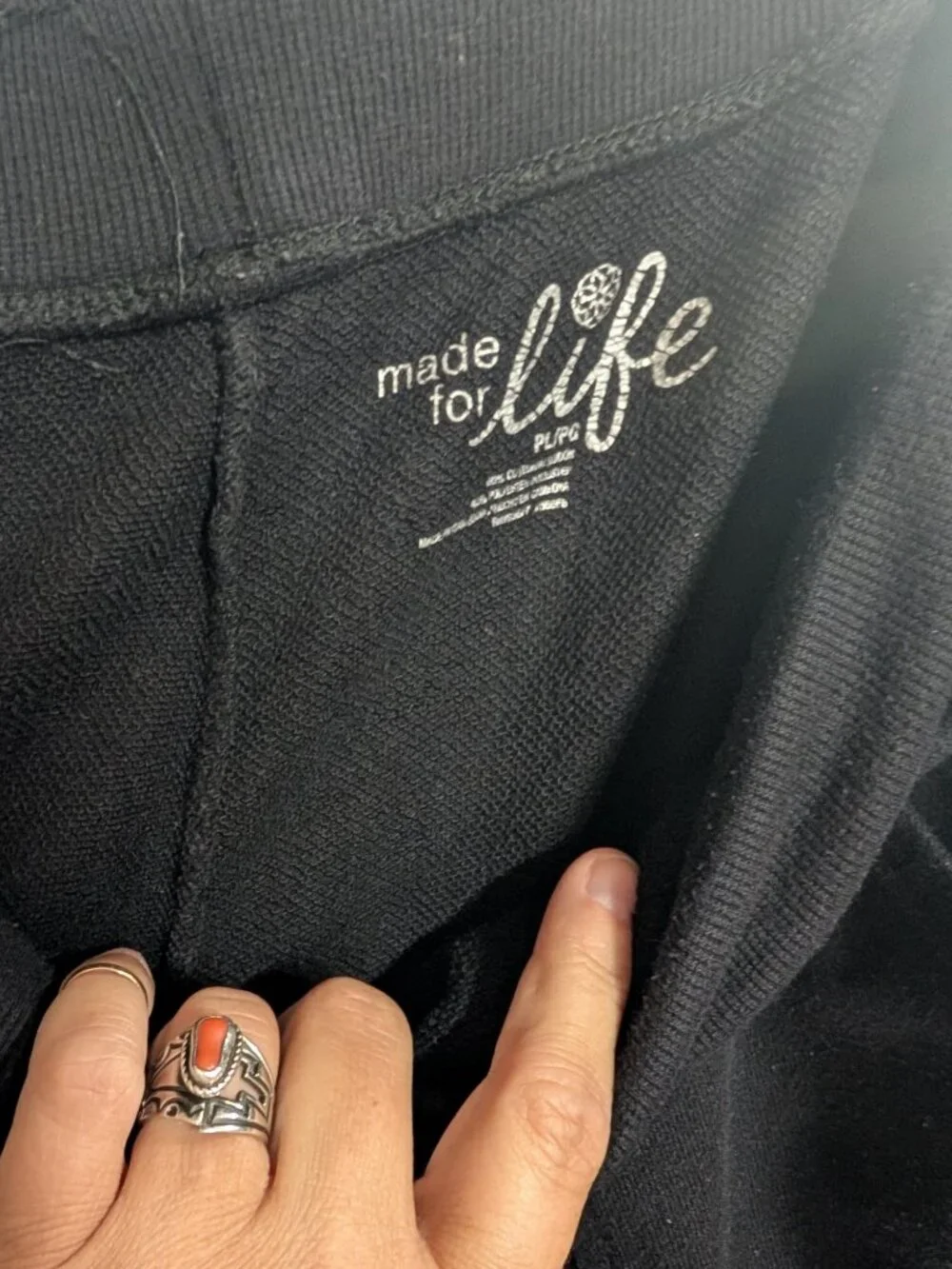 Made for Life Black Casual Pants with Pockets PL